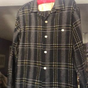 Vintage mens wool shirt